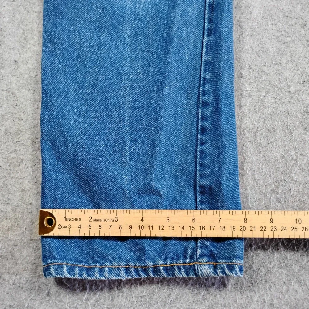 Levis 619 Vintage Mens 32x28 Medium Wash Blue Straight Orange Tab Jeans Canada